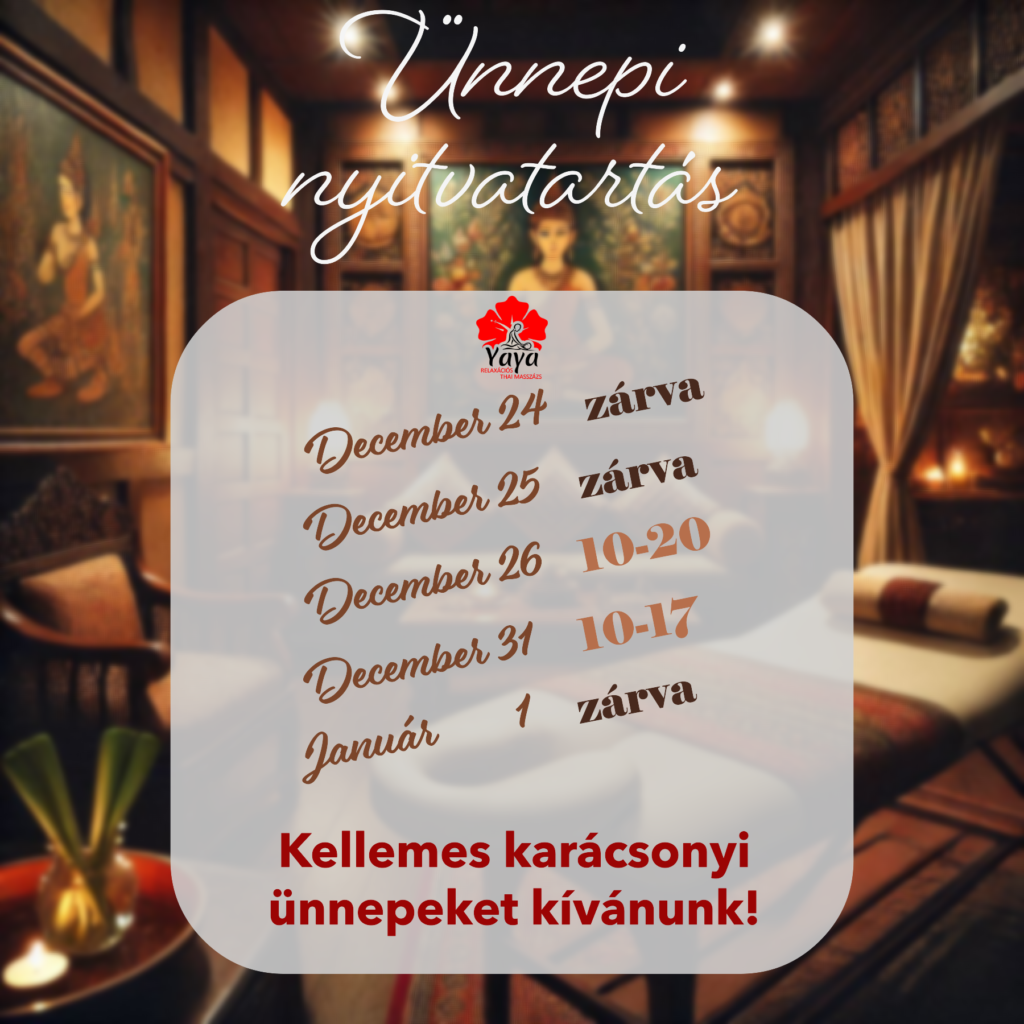 Ünnepi nyitvatartás 2024